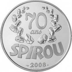 Франция 2008, 1,5 евро, Spirou (Спиру)