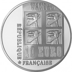 Франция 2009, 10 евро, Lucky Luke («Счастливчик Люк»)