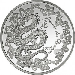 Франция, 2012 (Год дракона), 10 евро