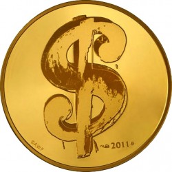 France 2011. 100 euro. Andy Warhol