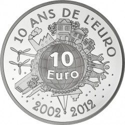 «10 лет евро» — третья серия памятных монет евро