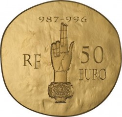 France 2012. 50 euro Hugues Capet