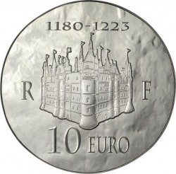 France 2012. 10 euro. Philippe Auguste