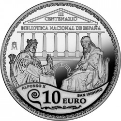 Spain 2012. 10 euro. Biblioteca Nacional de Espana