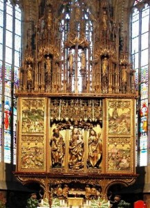 Altar by Master Paul of Levoča in the Church of St. James (Levoča)‎