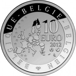 Belgium 2012. 10 euro. Paul Delvaux