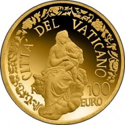 Vatican 2012. 100 euro. Madonna di Foligno