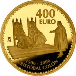 Spain 2006. 400 euro Christopher Columbus 5th Centenary