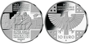Germany 2013. 10 euro. Rotes Kreuz