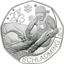 Austria 2012. 5 euro. Schladming 2013