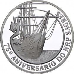 Portugal 2012. 2.5 euro. 75 years of the school ship Sagres