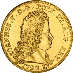Portugal 2012. 5 euro. Peça 1722 - Lisboa, de D. João V