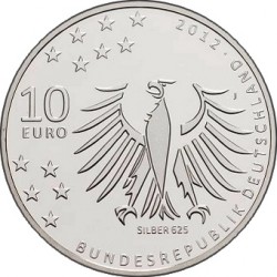 germany 2012. 10 euro. Gerhart Hauptmann