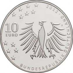 Germany 2012. 10 euro. Gerhart Hauptmann