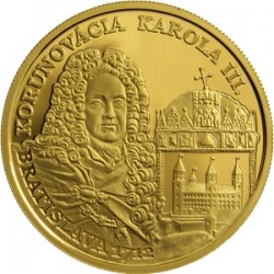 Slovakia 2012. 100 euro. 300th Anniversary of the Coronation of Charles III
