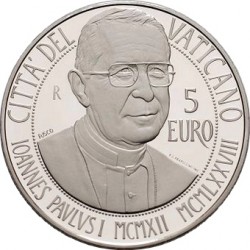 Vaticano 2012. 5 euro. Ioannes Paulus PP. I