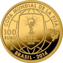 Spain 2013. 100 euro. FIFA