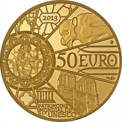 France 2013. 50 euro. Notre Dame de Paris