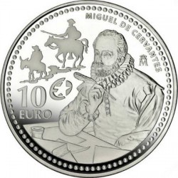 Spain 2013. 10 euro. Cervantes