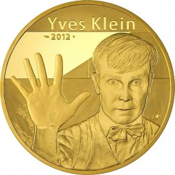 France 2012. 100 euro. Yves Klein