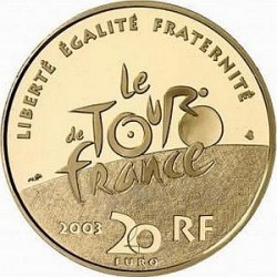 France 2003. 20 euro. Tour-de-France. Stage Mountain