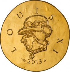 France 2013. 50 euro. Louis XI