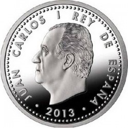 Spain 2013. 30 euro. Juan Carlos I