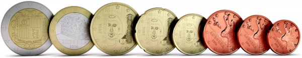 andorra euro coins