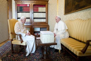 Benedict XVI and Franziskus