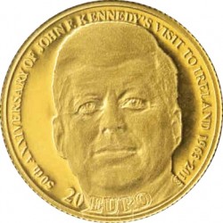 Ireland 20 euro 2013. Kennedy