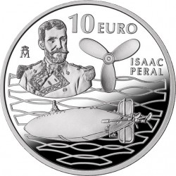 Spain 2013. 10 euro. Isaac Peral Submarine