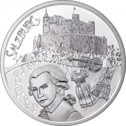 Austria 2014. 10 euro. Salzburg. (Ag 800)