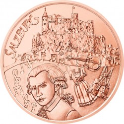 Austria 2014. 10 euro. Salzburg. (Cu)