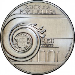 Portugal 2013. 2.5 euro João Villaret (Cu-Ni)