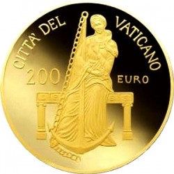 Vatican 2013. 200 euro. Theological virtues: Hope