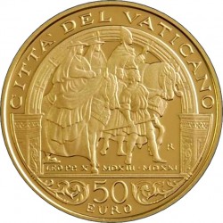 Vatican 2013. 50 euro. Leo X