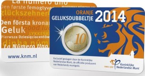 Netherlands Lucky cent 2014