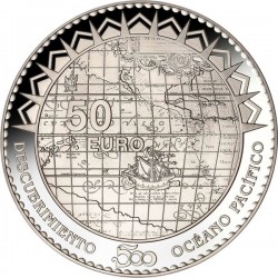 Spain 2013. 50 euro. Oceano Pacífico