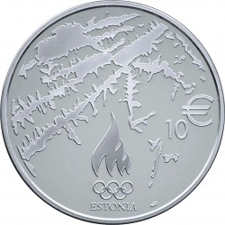 Eesti 2014. 10 euro. 2014 Winter Olympics
