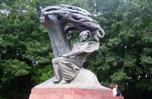 Frederic Chopin monument Warshawa