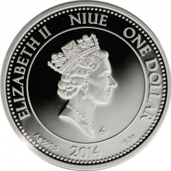 Niue 2004. 1 dollar. replica ancient Rome coin