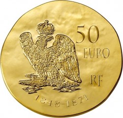 France 2014. 50 euro. Napoleon III