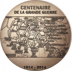 France 2014 medaille Grande Guerre