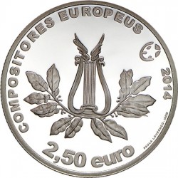 Portugal 2014. 2.5 euro. Marcos Portugal (Ag 925)