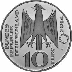 Germany 2014 10 euro Fahrenheit-Skala (Cu-Ni)
