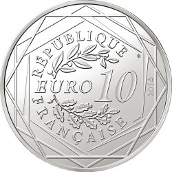 France 2014. 10 euro. Valeurs de la Republique