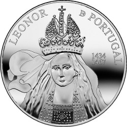 Portugal 2014. 5 euro. Leonor de Portugal. Cu-Ni