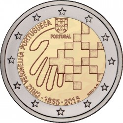 2 euro. Portugal 2015. Cruz