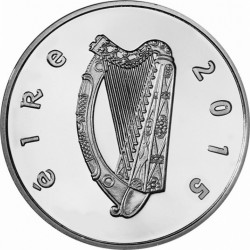Irland 2015. 15 Euro. Ernest Walton