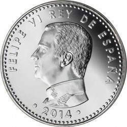 Spain 2014. 30 euro. Felipe VI